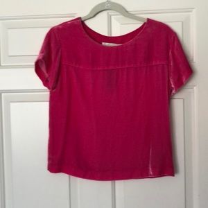 J Crew Pink Blouse